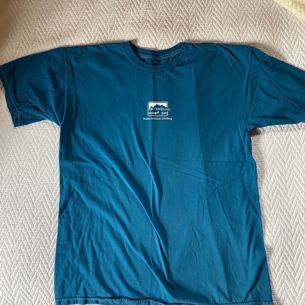 Prana Rock Climbing T-Shirt Blue